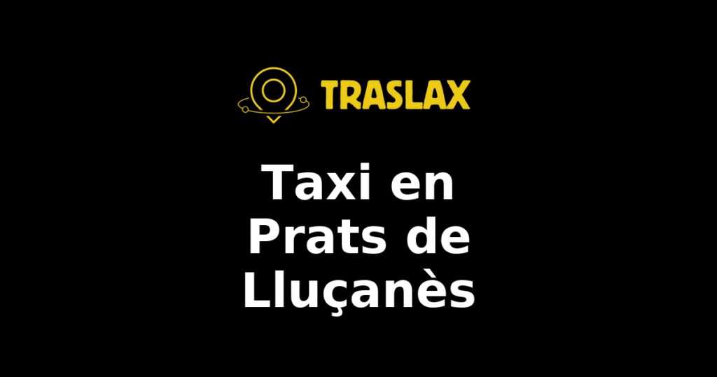 Taxi y traslado en Prats de Lluçanès