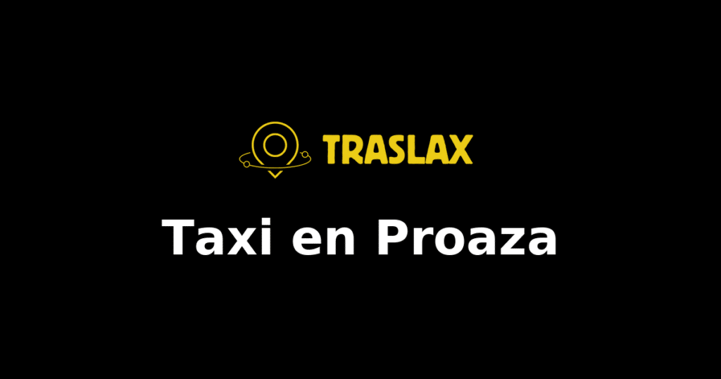 Taxi y traslado en Proaza