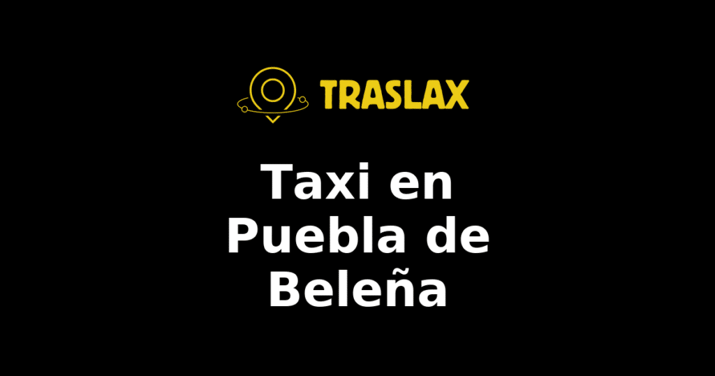 Taxi y traslado en Puebla de Beleña
