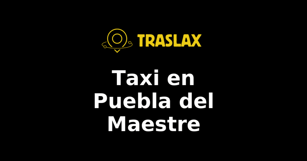 Taxi y traslado en Puebla del Maestre