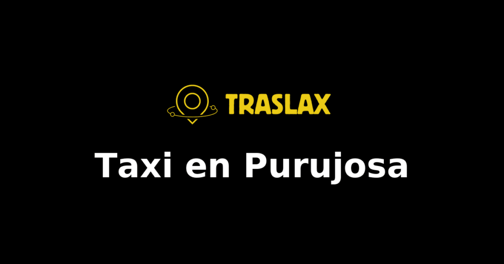 Taxi y traslado en Purujosa