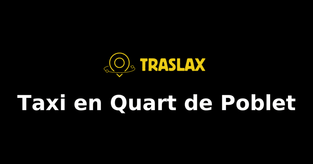 Taxi y traslado en Quart de Poblet
