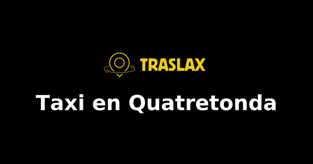 Taxi y traslado en Quatretonda