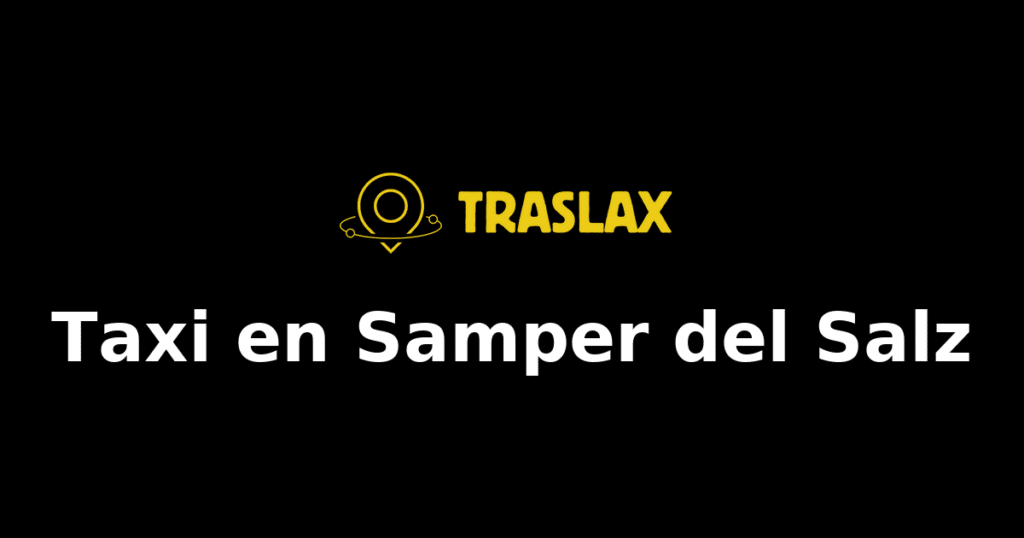 Taxi y traslado en Samper del Salz