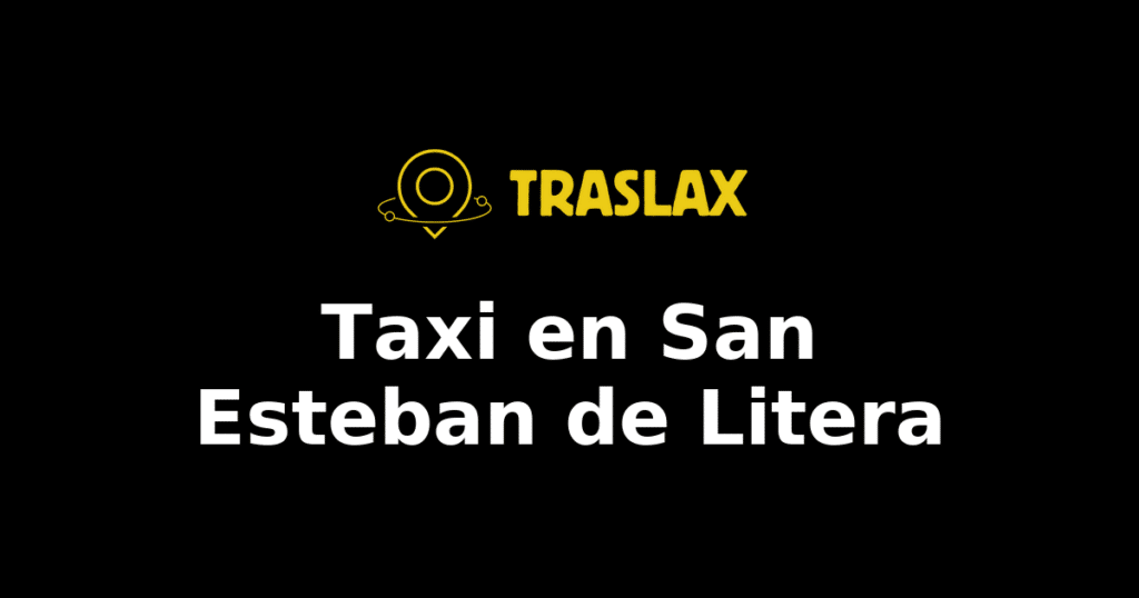 Taxi y traslado en San Esteban de Litera