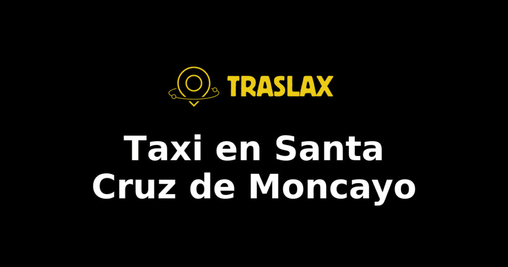 Taxi y traslado en Santa Cruz de Moncayo
