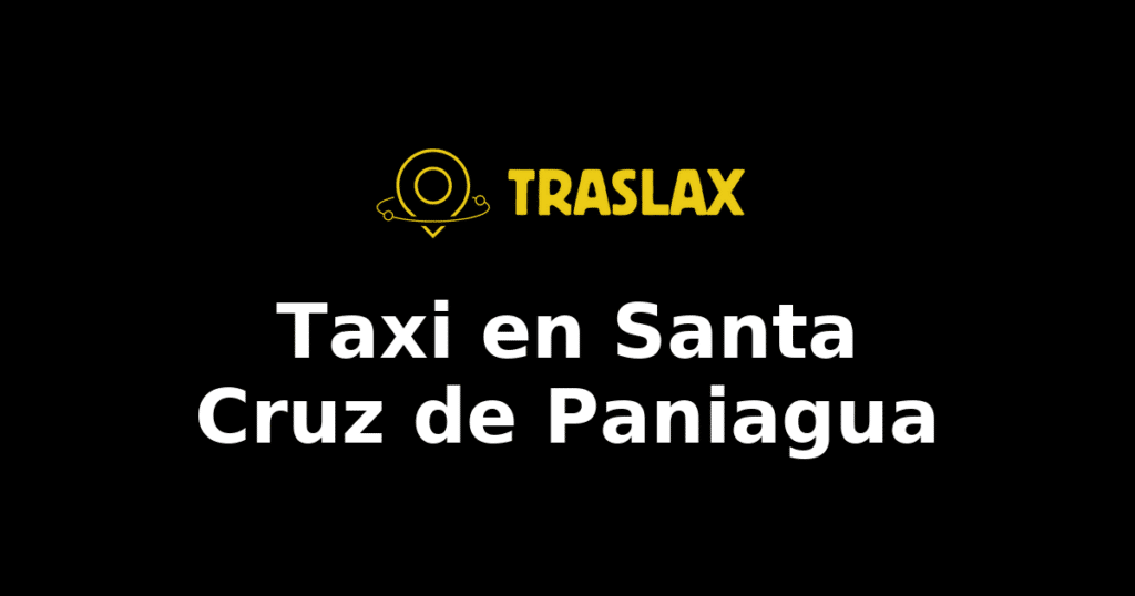 Taxi y traslado en Santa Cruz de Paniagua