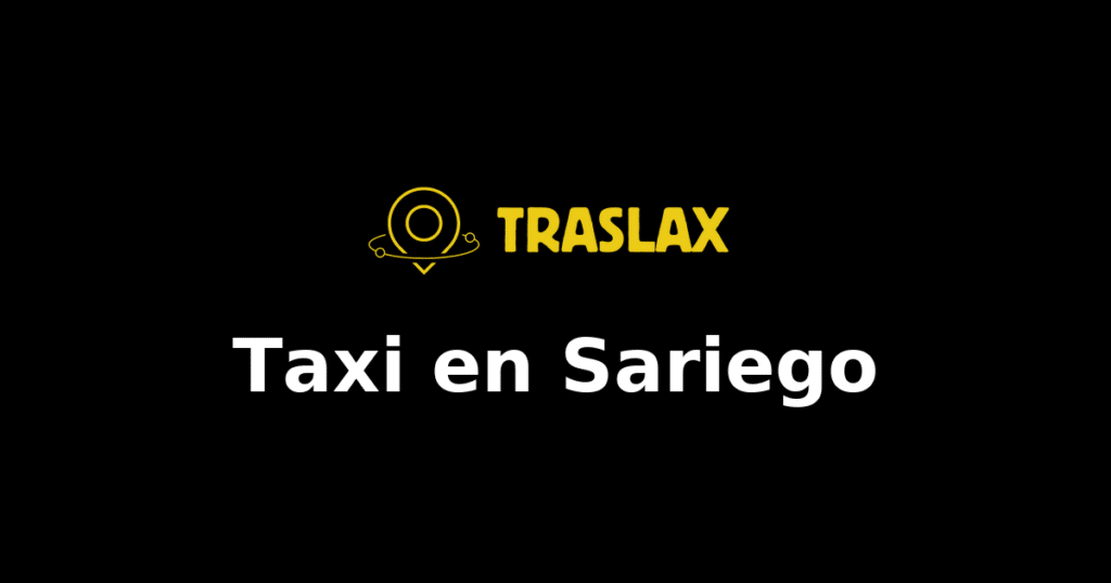 Taxi y traslado en Sariego