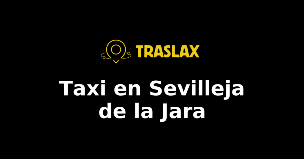 Taxi y traslado en Sevilleja de la Jara