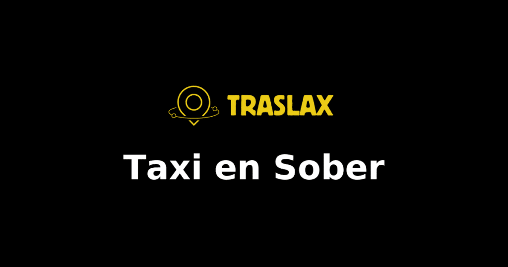 Taxi y traslado en Sober