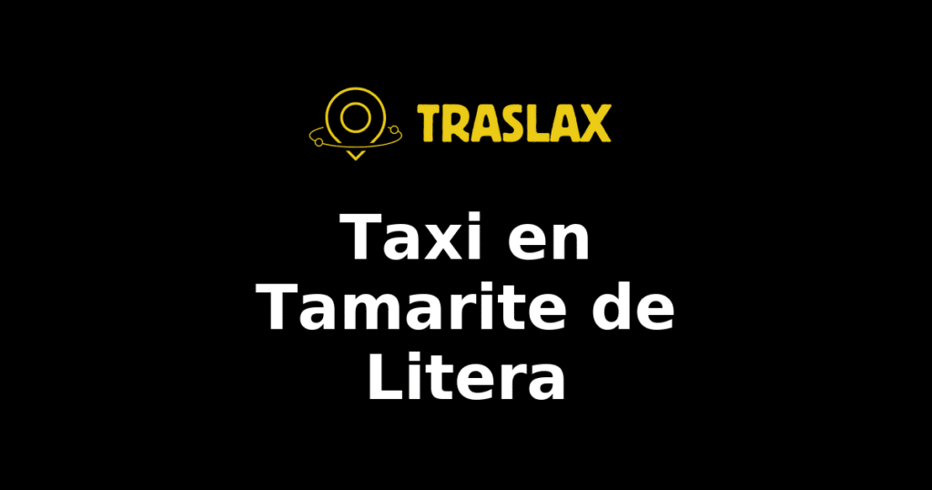 Taxi y traslado en Tamarite de Litera