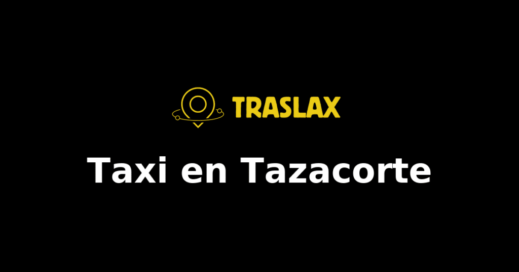 Taxi y traslado en Tazacorte