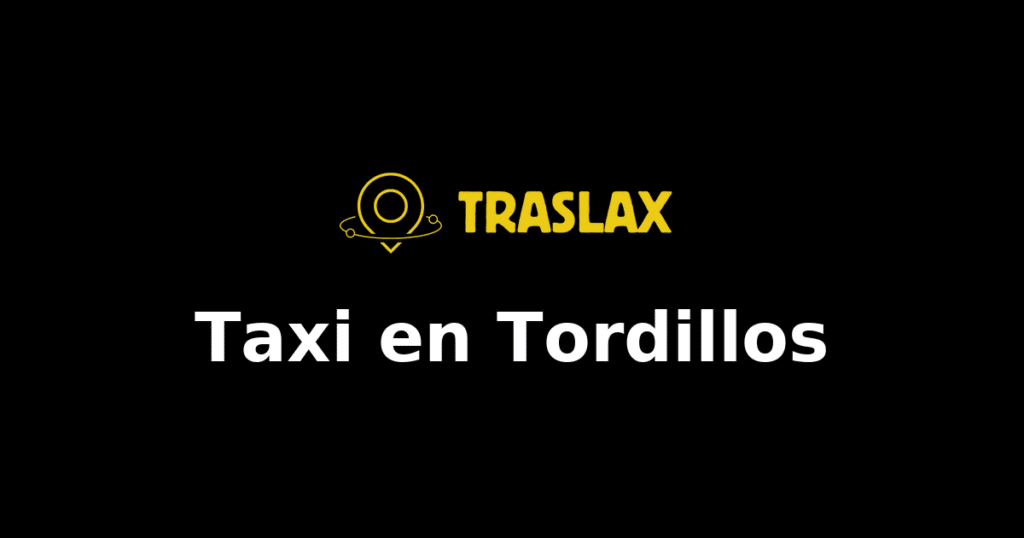 Taxi y traslado en Tordillos