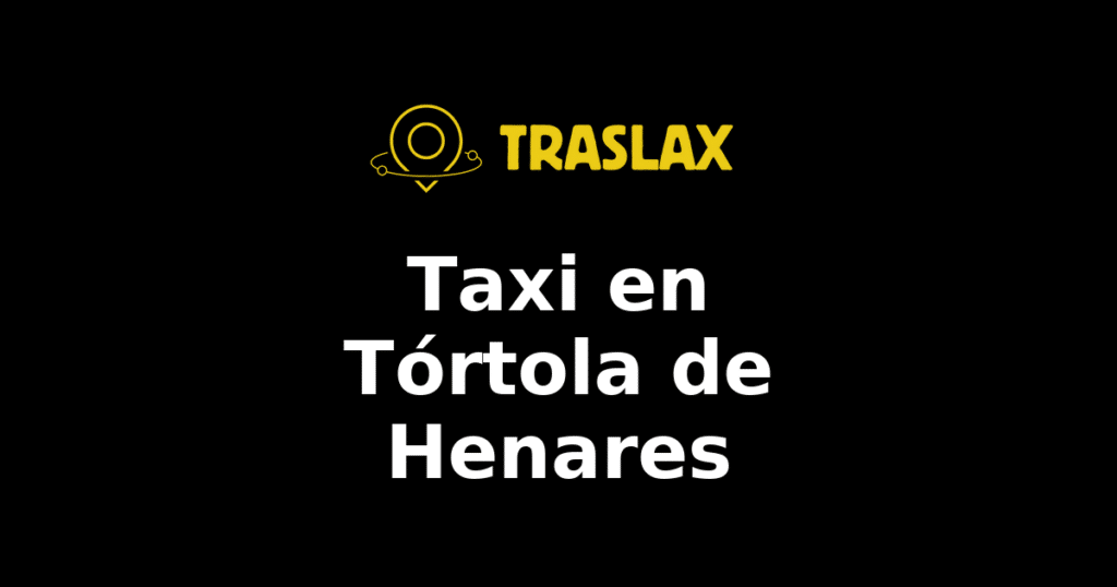 Taxi y traslado en Tórtola de Henares