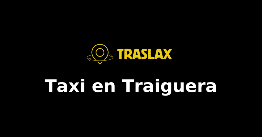 Taxi y traslado en Traiguera
