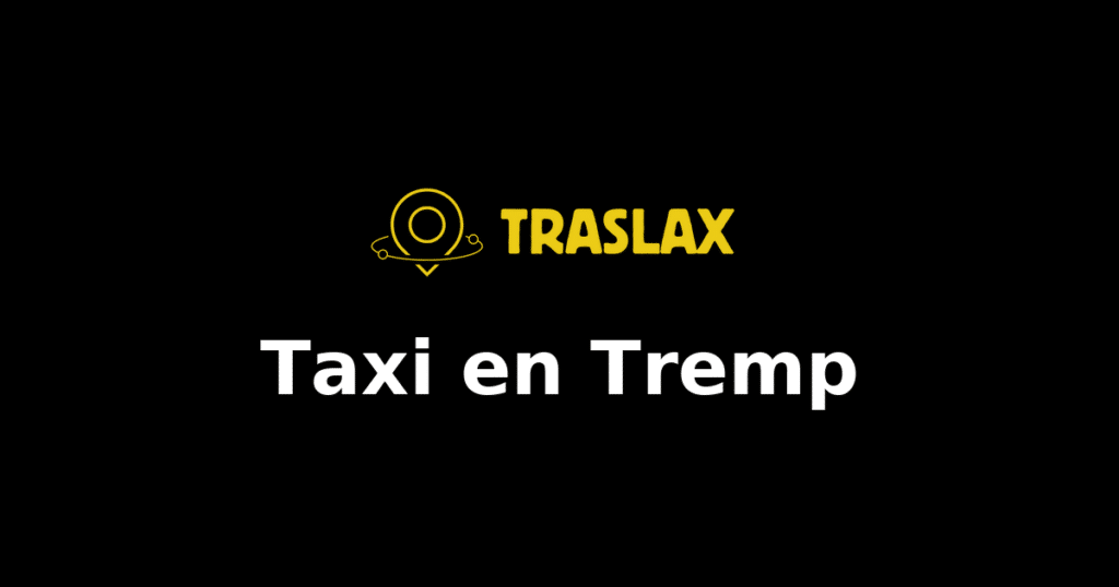 Taxi y traslado en Tremp