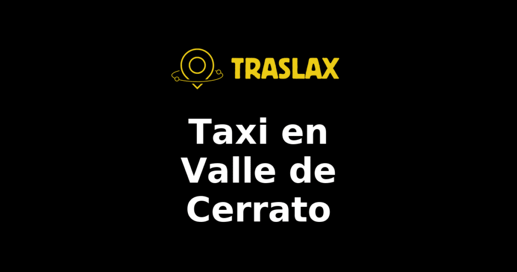 Taxi y traslado en Valle de Cerrato