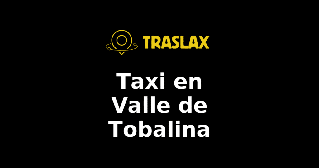 Taxi y traslado en Valle de Tobalina