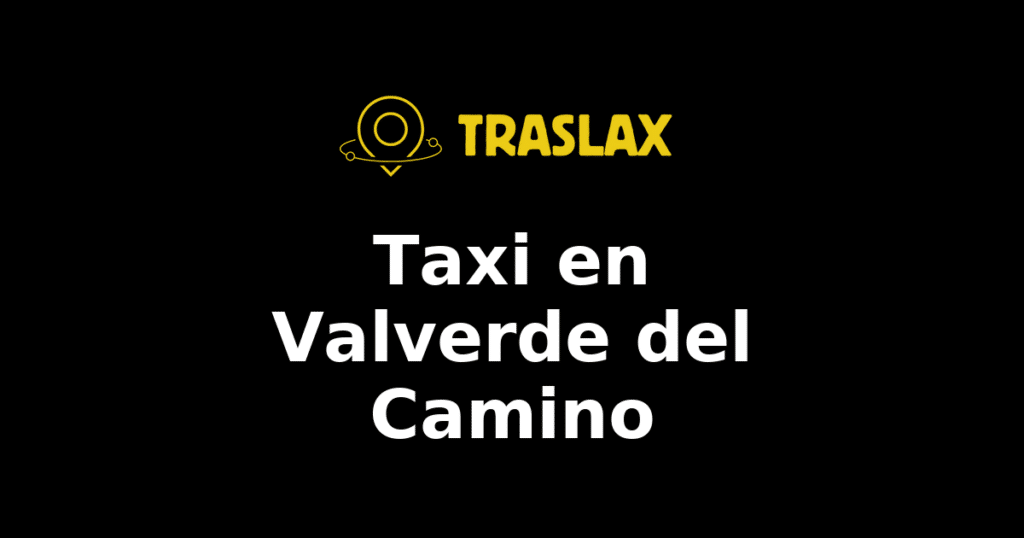 Taxi y traslado en Valverde del Camino