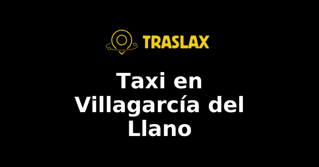 Taxi y traslado en Villagarcía del Llano