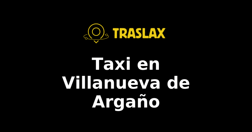 Taxi y traslado en Villanueva de Argaño