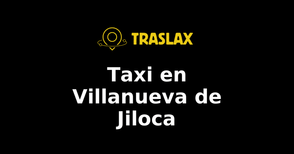 Taxi y traslado en Villanueva de Jiloca