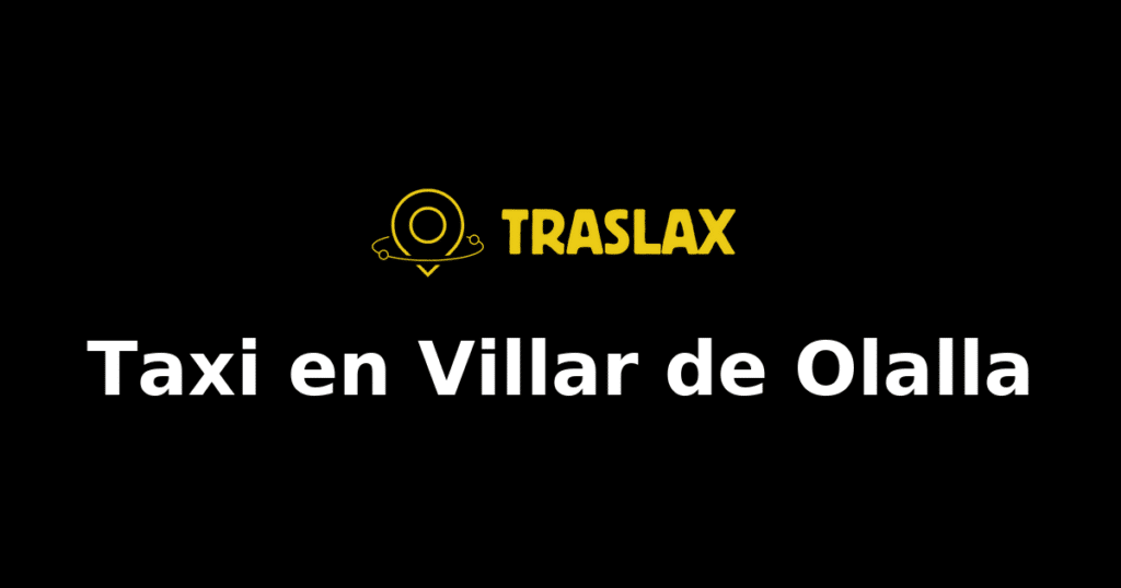 Taxi y traslado en Villar de Olalla