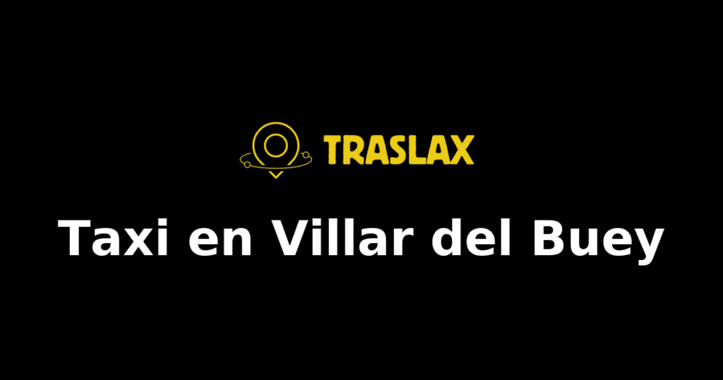 Taxi y traslado en Villar del Buey