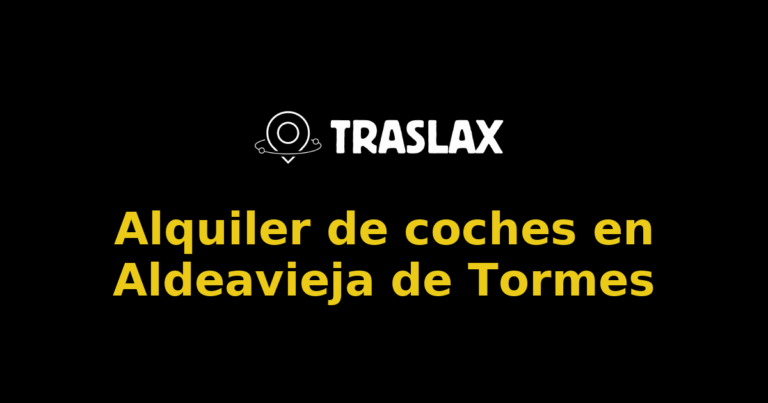 Alquiler de coches en Aldeavieja de Tormes