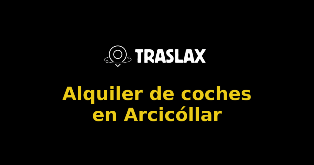 Alquiler de coches en Arcicóllar
