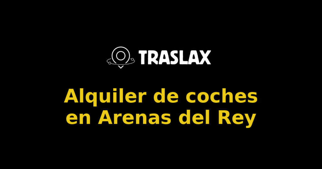 Alquiler de coches en Arenas del Rey
