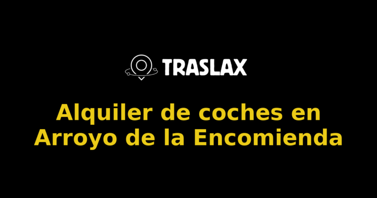 Alquiler de coches en Arroyo de la Encomienda