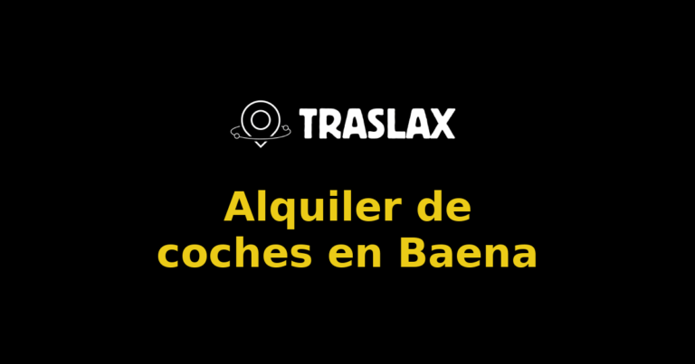 Alquiler de coches en Baena