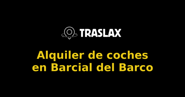 Alquiler de coches en Barcial del Barco