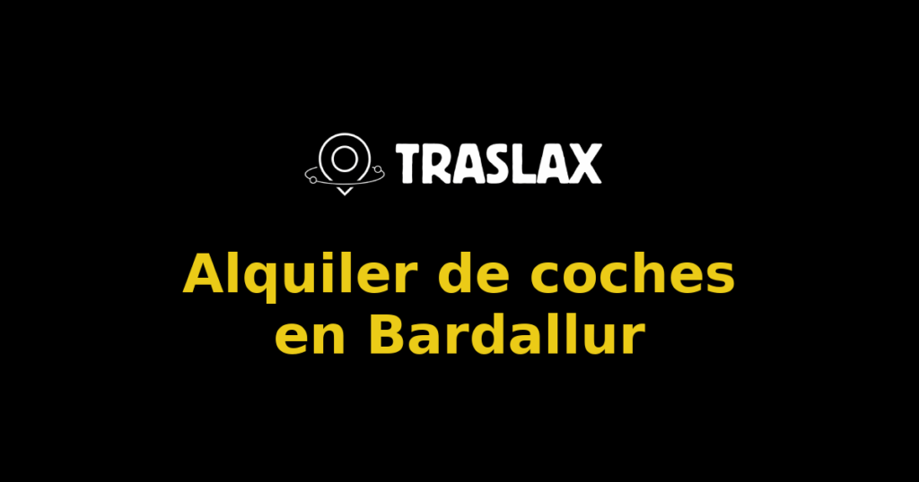 Alquiler de coches en Bardallur