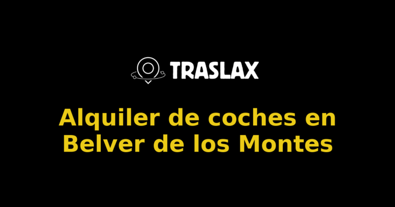 Alquiler de coches en Belver de los Montes