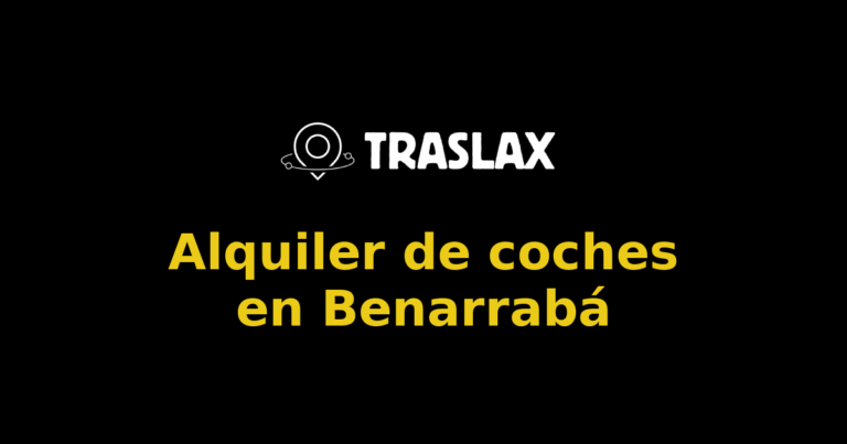 Alquiler de coches en Benarrabá