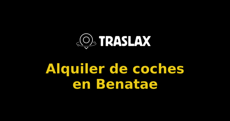 Alquiler de coches en Benatae