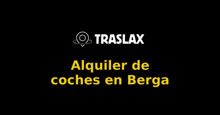 Alquiler de coches en Berga