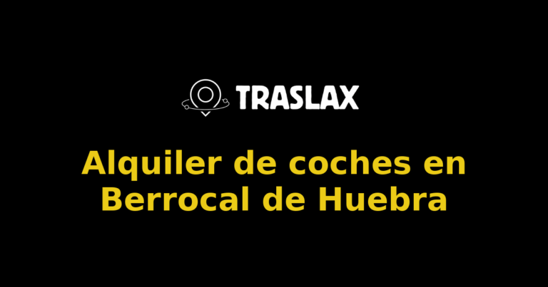 Alquiler de coches en Berrocal de Huebra