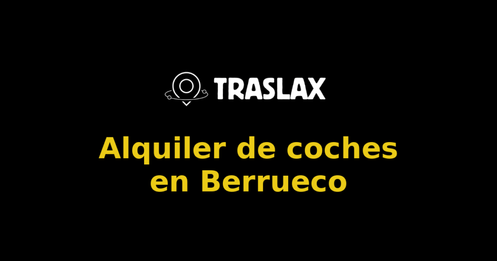 Alquiler de coches en Berrueco