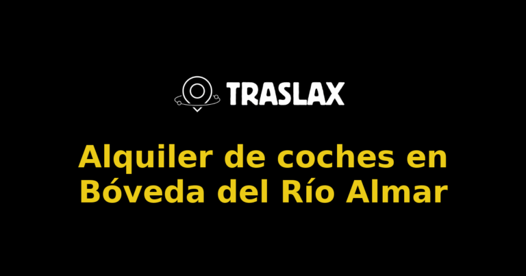Alquiler de coches en Bóveda del Río Almar