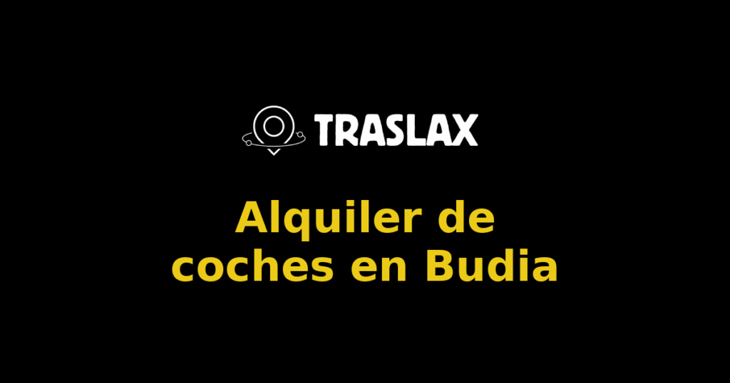 Alquiler de coches en Budia