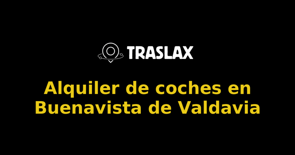 Alquiler de coches en Buenavista de Valdavia