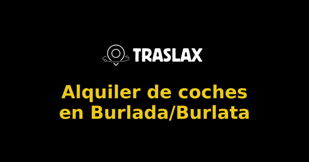 Alquiler de coches en Burlada/Burlata