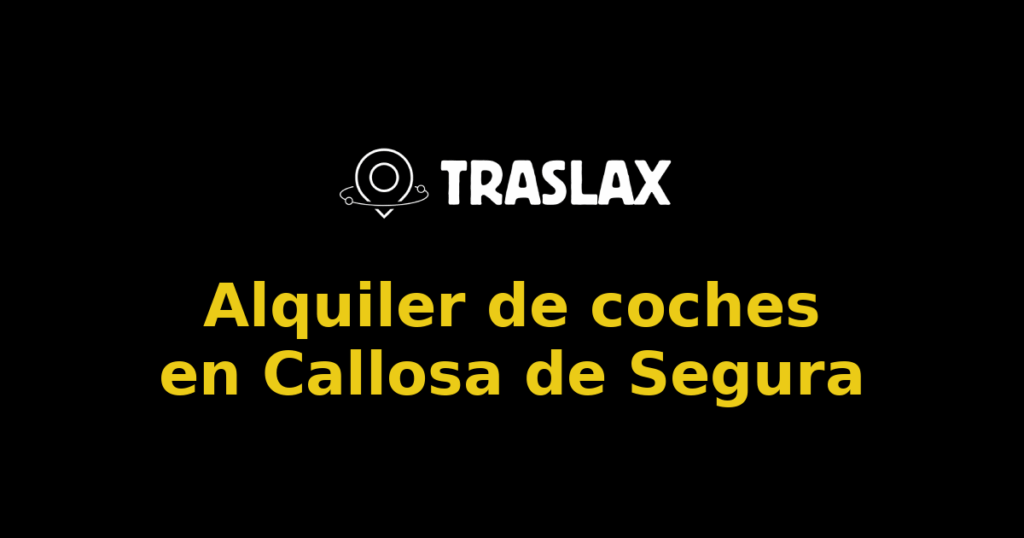 Alquiler de coches en Callosa de Segura