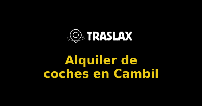 Alquiler de coches en Cambil