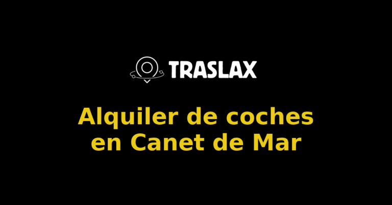 Alquiler de coches en Canet de Mar