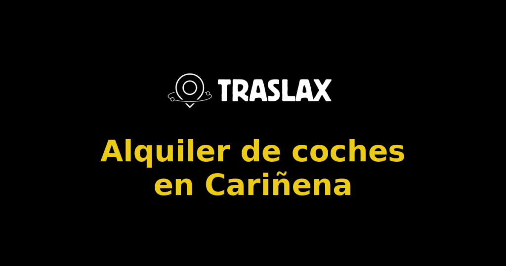 Alquiler de coches en Cariñena