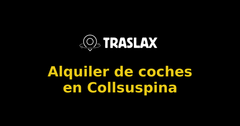 Alquiler de coches en Collsuspina